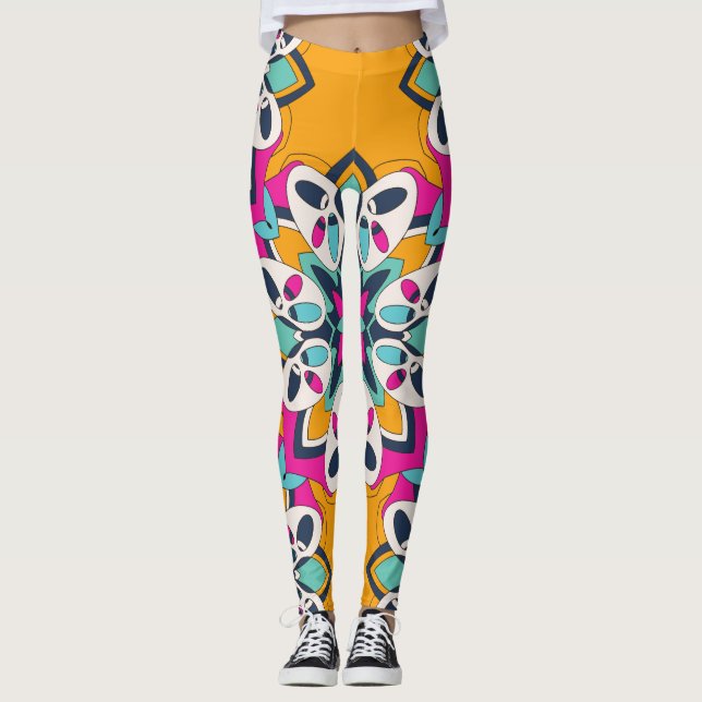Leggings Colorido sin mar turco (Anverso)