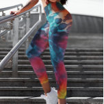 Leggings Colorido tinte de mosaico multicolor<br><div class="desc">Este diseño se puede personalizar eligiendo la opción Editar diseño. También puede transferir a otros artículos. Póngase en contacto conmigo en colorflowcreations@gmail.com o utilice la opción de chat en la parte superior de la página si desea tener este diseño en otro producto o necesita ayuda. Ver más de mis diseños...</div>