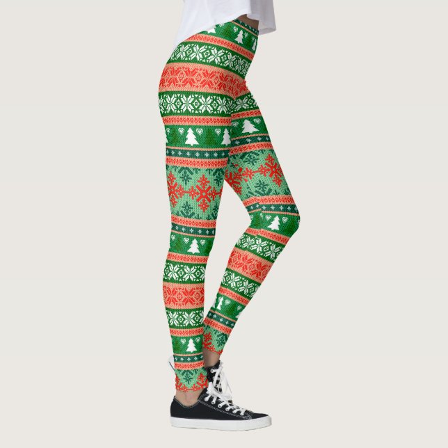 Leggings Coloridos Navidades Knit (Derecha)