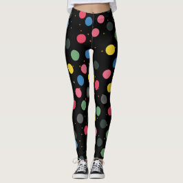 Leggings Coloridos puntos de polka