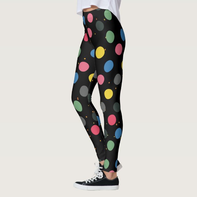 Leggings Coloridos puntos de polka (Izquierda)