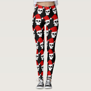Leggings Coma, bebe y sé un divertido Gótico de Santa Claus