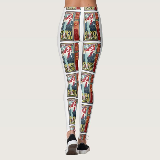 Leggings comadrejas de coney island (Reverso)