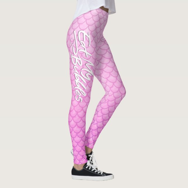 Leggings "Come My Bubbles" Escala rosa Vida de baño (Derecha)