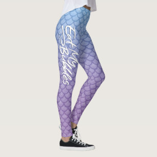Leggings "Come My Bubbles" Escalas azul/púrpura Swift Life