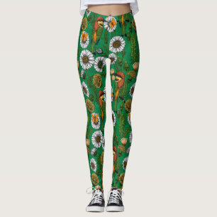 Leggings Comedores de abejas en un prado primaveral