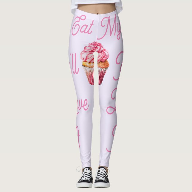 Leggings Comer mis piernas de muffin (Anverso)