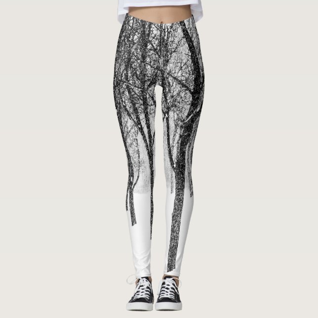 Leggings como si estuviera del lado de los árboles (Anverso)