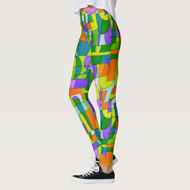 Leggings Composición 1410 - Leyendas de arte (Izquierda)