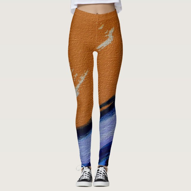 Leggings Composición #1A de Michael Moffa (Anverso)