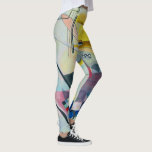 Leggings Composición geométrica Wassily Kandinsky<br><div class="desc">Composición geométrica de Wassily Kandinsky de Guay colorida.</div>