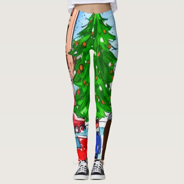 Leggings Compras de navidades (Anverso)