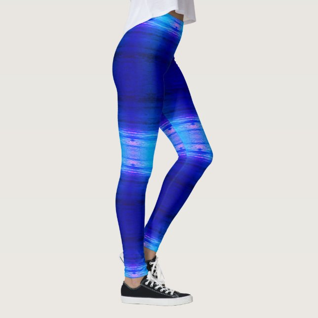 Leggings Con estampado azul brillante (Derecha)