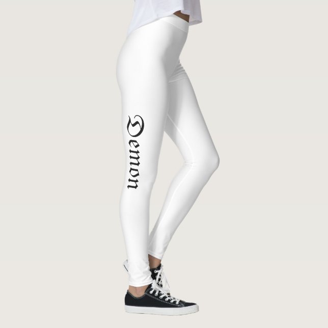 Leggings con estampado de demonio (Derecha)