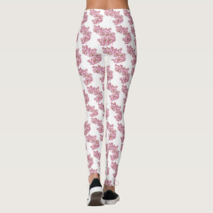 Leggings con estampado de flores de lily Kudu dive
