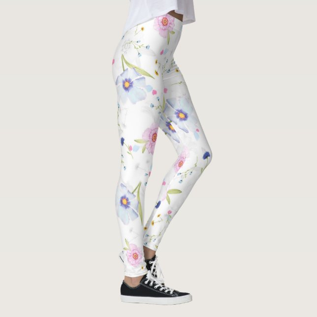 Leggings con Estampado Floral  (Derecha)
