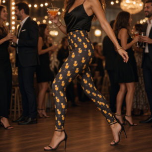Leggings con patrón de cóctel Aperol Spritz