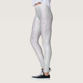 Leggings con patrón de mármol gris