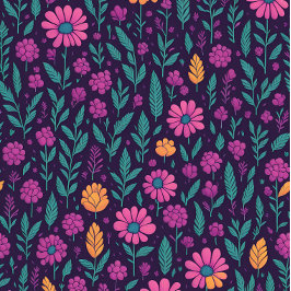 Leggings con Patrón Floral Colorido – Botánica Vib