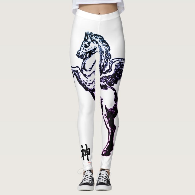 Leggings CON PEGASUS CON KANJI PARA DIOS (Anverso)