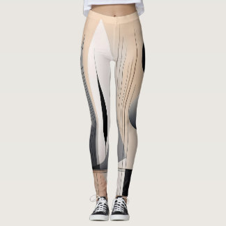 Leggings con un diseño moderno que refleja la senc
