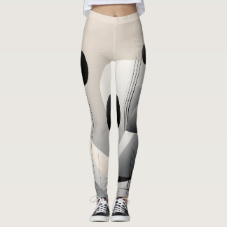 Leggings con un diseño moderno que refleja la senc