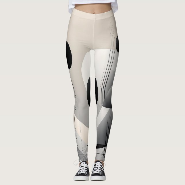 Leggings con un diseño moderno que refleja la senc (Anverso)