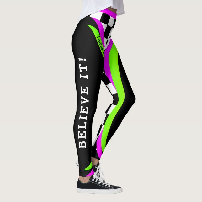 Leggings Concepto alternativo revisado bajo creencia de flo (Derecha)