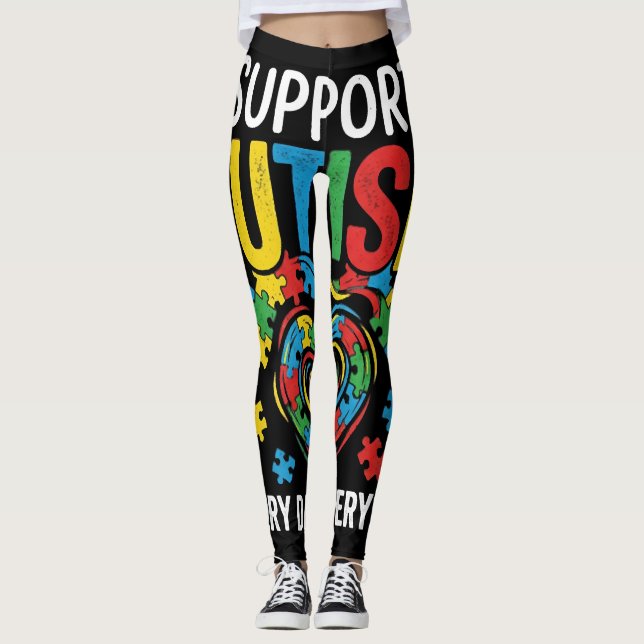 Leggings Conciencia del autismo (Anverso)