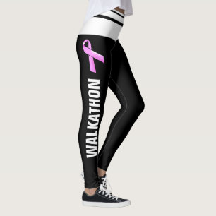 Leggings Conciencia rosada del cáncer de pecho del