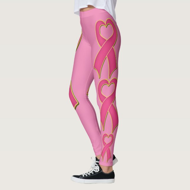 Leggings Conciencia sobre el cáncer de mama (Izquierda)