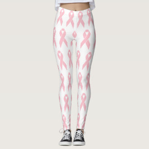 Leggings Conciencia sobre el cáncer de mama Patrón de cinta