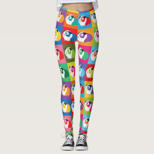 Leggings Conejillos de Indias del arte pop