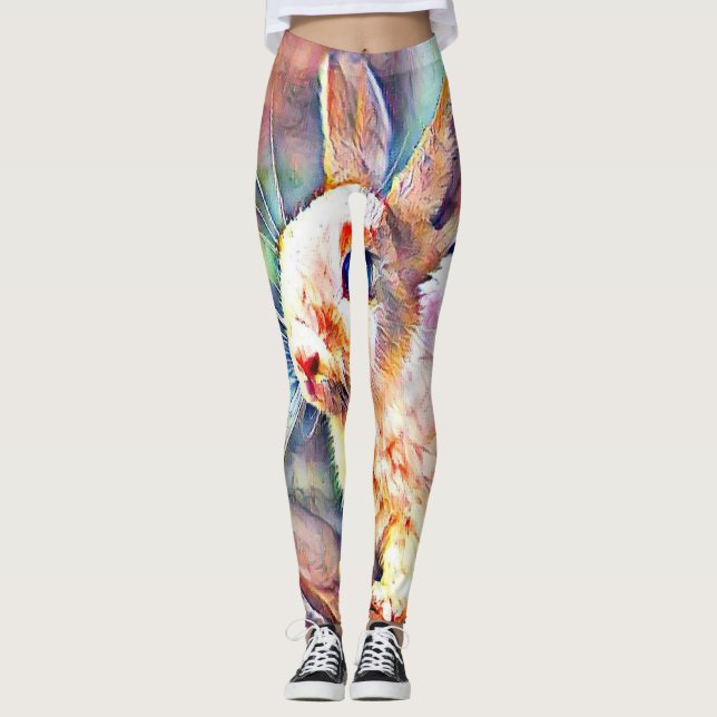 Leggings conejo acuarell (Anverso)