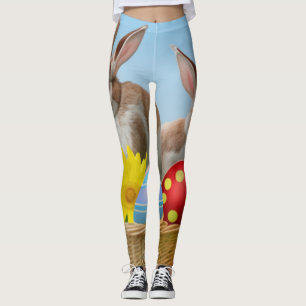 Leggings Conejo de Pascua para un ánimo positivo