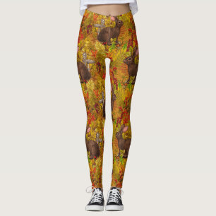 Leggings Conejo otoñal en ocre