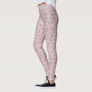 Leggings Confeti Retro Bubblegum Puntos Mediados de Siglo