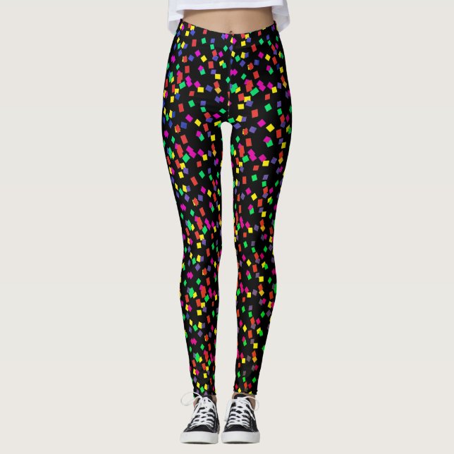 Leggings Confetti de Año Nuevo 2 (Anverso)