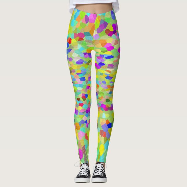 Leggings Confetti Garden Fringe (Anverso)