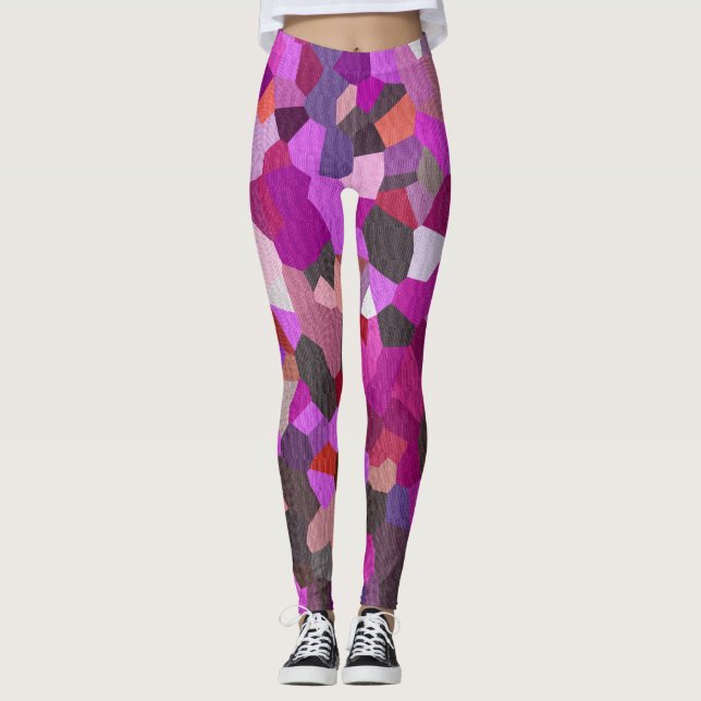 Leggings Confetti Magenta Mind (Anverso)