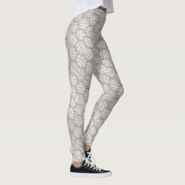 Leggings Confortable Sexy Cuidad White Lace con clase calie