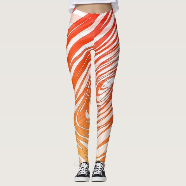 Leggings Conjunto de sol espiral complejo2 - Piernas (Anverso)