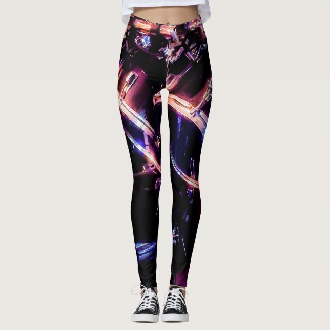 Leggings Conjunto de tambores (Anverso)