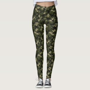 Leggings Conjuntos de regalos de camuflaje lindos para muje