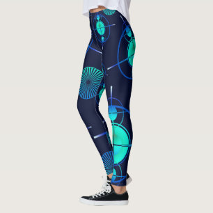 Leggings Connected Minds Pattern 2