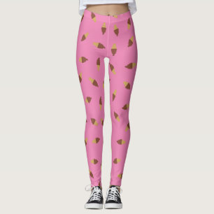 Leggings Cono de helado de chocolate