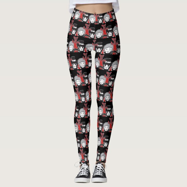 Leggings Conozca A La Princesa Desafiando La Gravedad (Anverso)