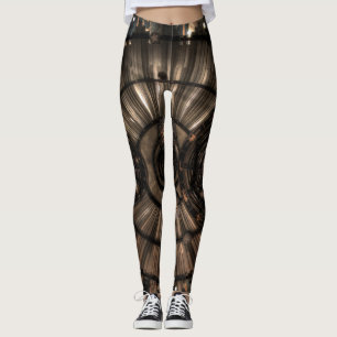 Leggings Constelaciones de zodiaco mecánicas de vapor