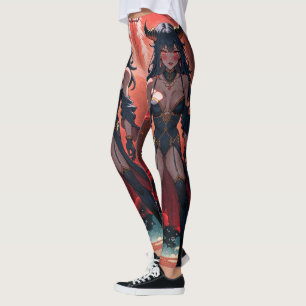 Leggings Contacto de Súcubo en Crossroads: Anime Lilin Demo