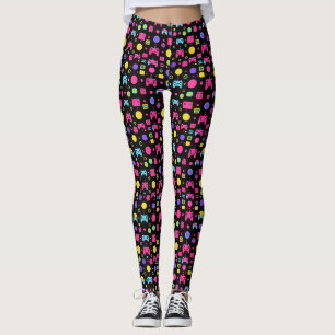 Leggings Controlador de videojuegos de los años 90